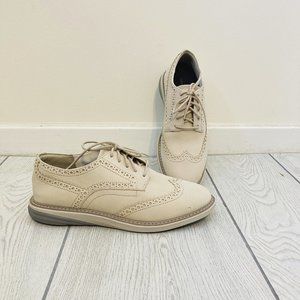 Cole Haan Grand Evolution Wingtip Oxford Shoe in Pumice **Closet Closing**